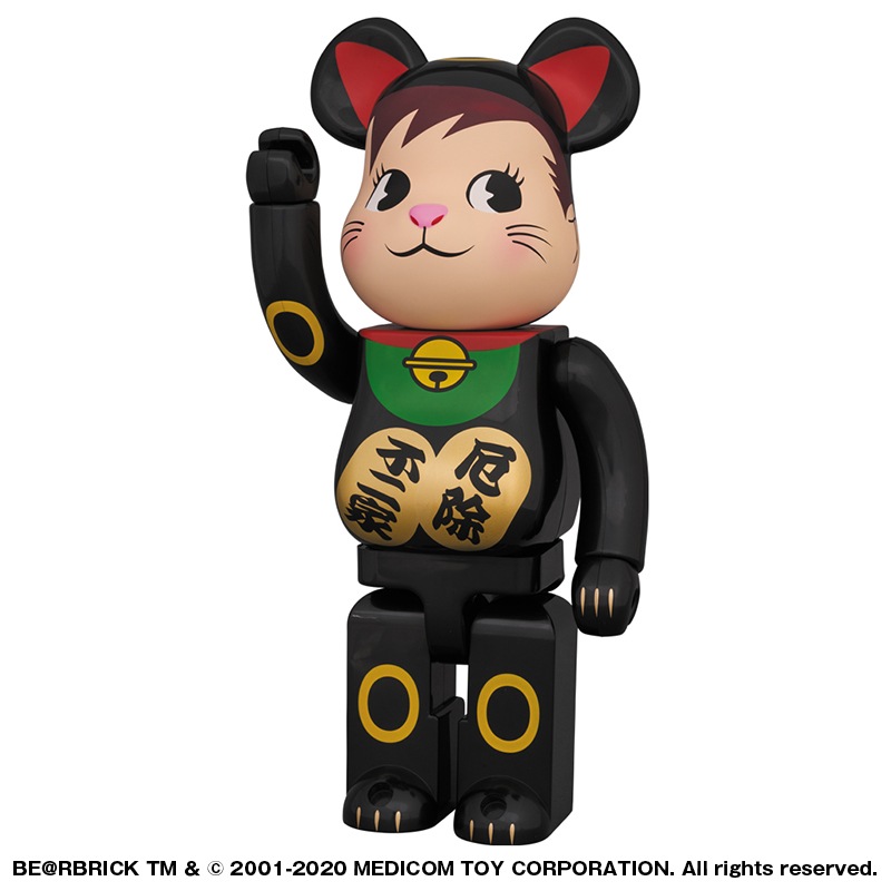 ホビー Medicom Toy Be Rbrick 招き猫 ポコちゃん 黒 400 ベアブリック ペコちゃんの通販 By Stone Shop メディコムトイならラクマ ムノーリタ