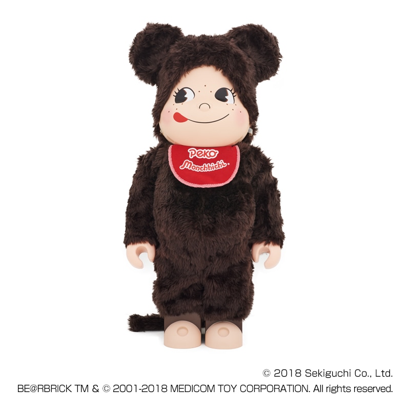 MEDICOM TOY - BE@RBRICK ペコチッチ 100%&400% 不二家 BE@RBRICK ペコチッチ 400％ & 100％ 不二家 メディコムトイ