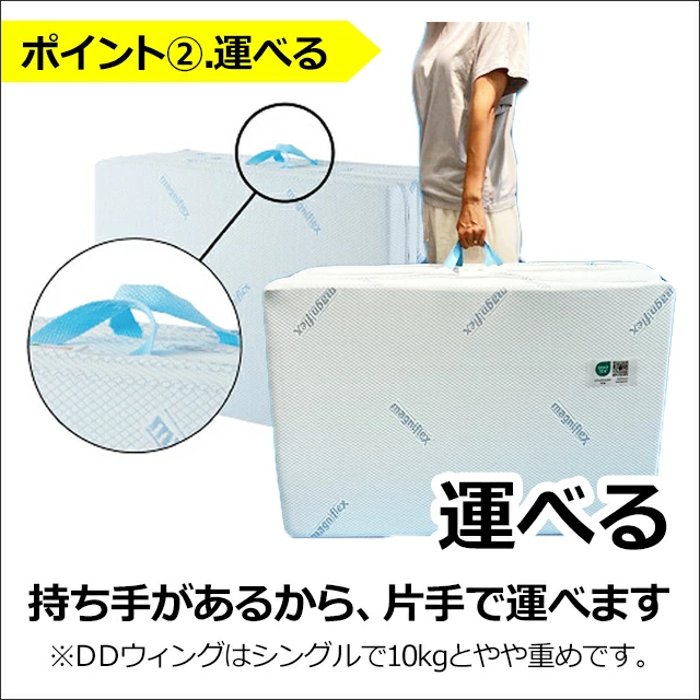 マニフレックス　DDウィング　シングル magniflex マニフレックス DDウィング シングル【正規販売店