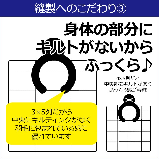 下取あり】ふかふかハイパワー（羽毛掛ふとん）