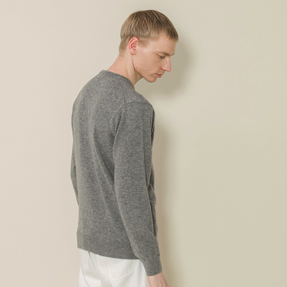 カシミヤ100％ クルーネック