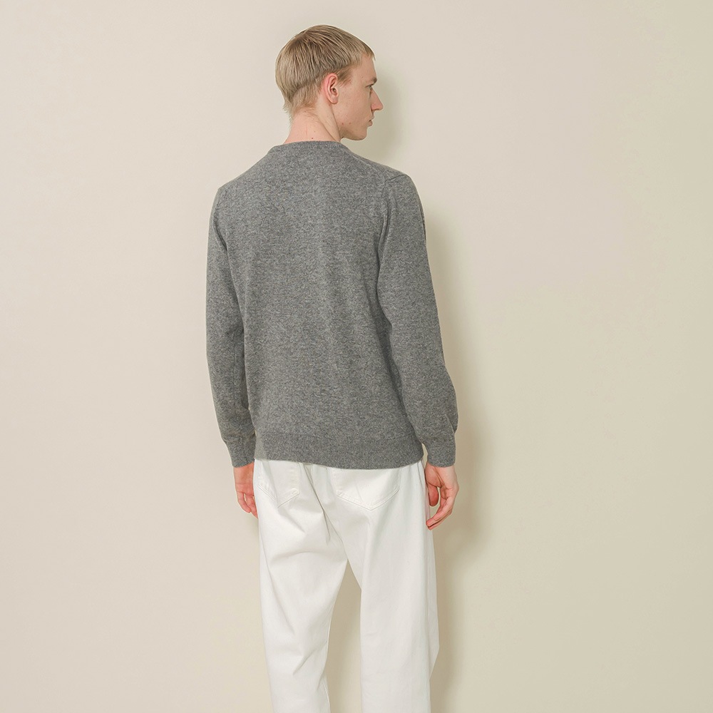 カシミヤ100％ クルーネック