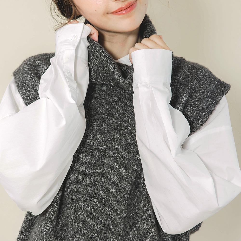 【限定商品】カシミヤ１００％　タートルベスト