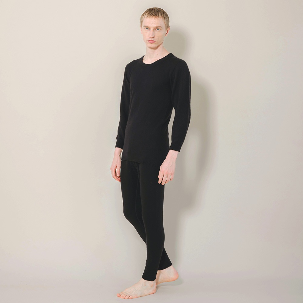 カシミヤ１００％　インナープルーオーバー