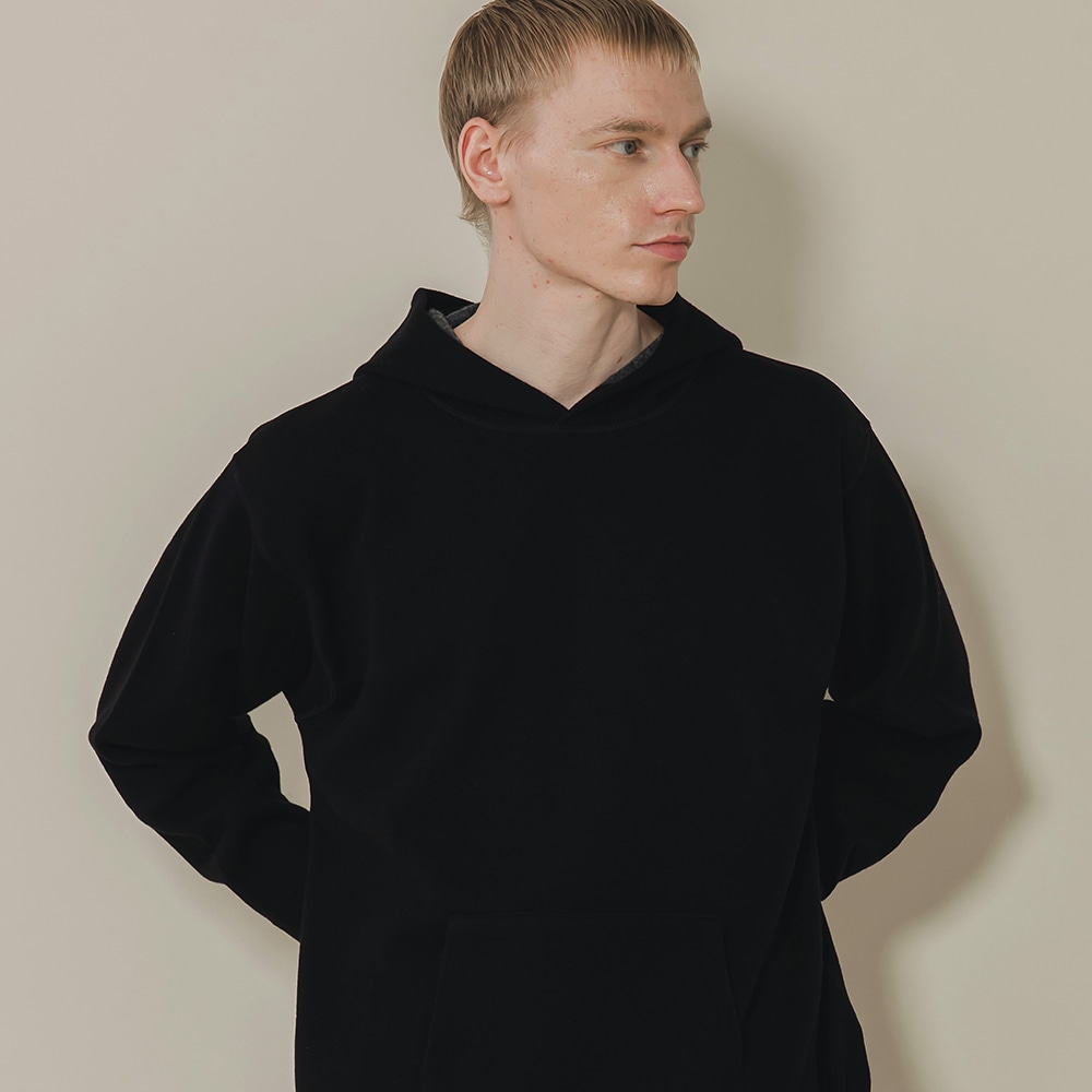 カシミヤ100％ Ｗフェイスフーディ