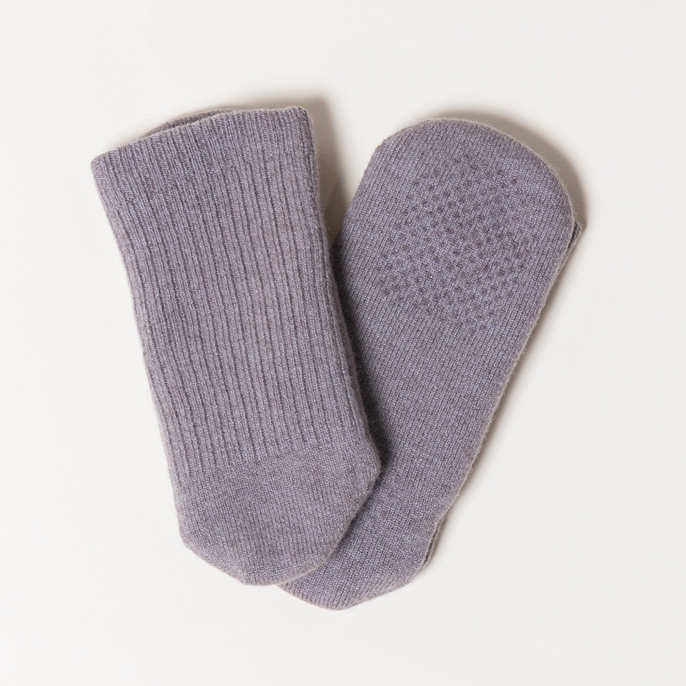 【限定商品】カシミヤ１００％　Ｗフェイスソックス