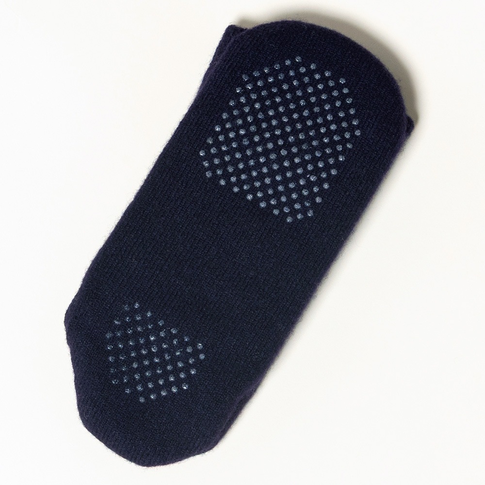 【限定商品】カシミヤ１００％　Ｗフェイスソックス