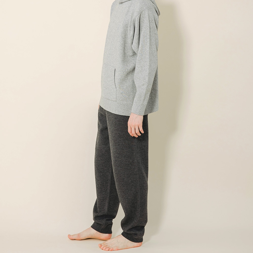 カシミヤ100％ スウェットパンツ