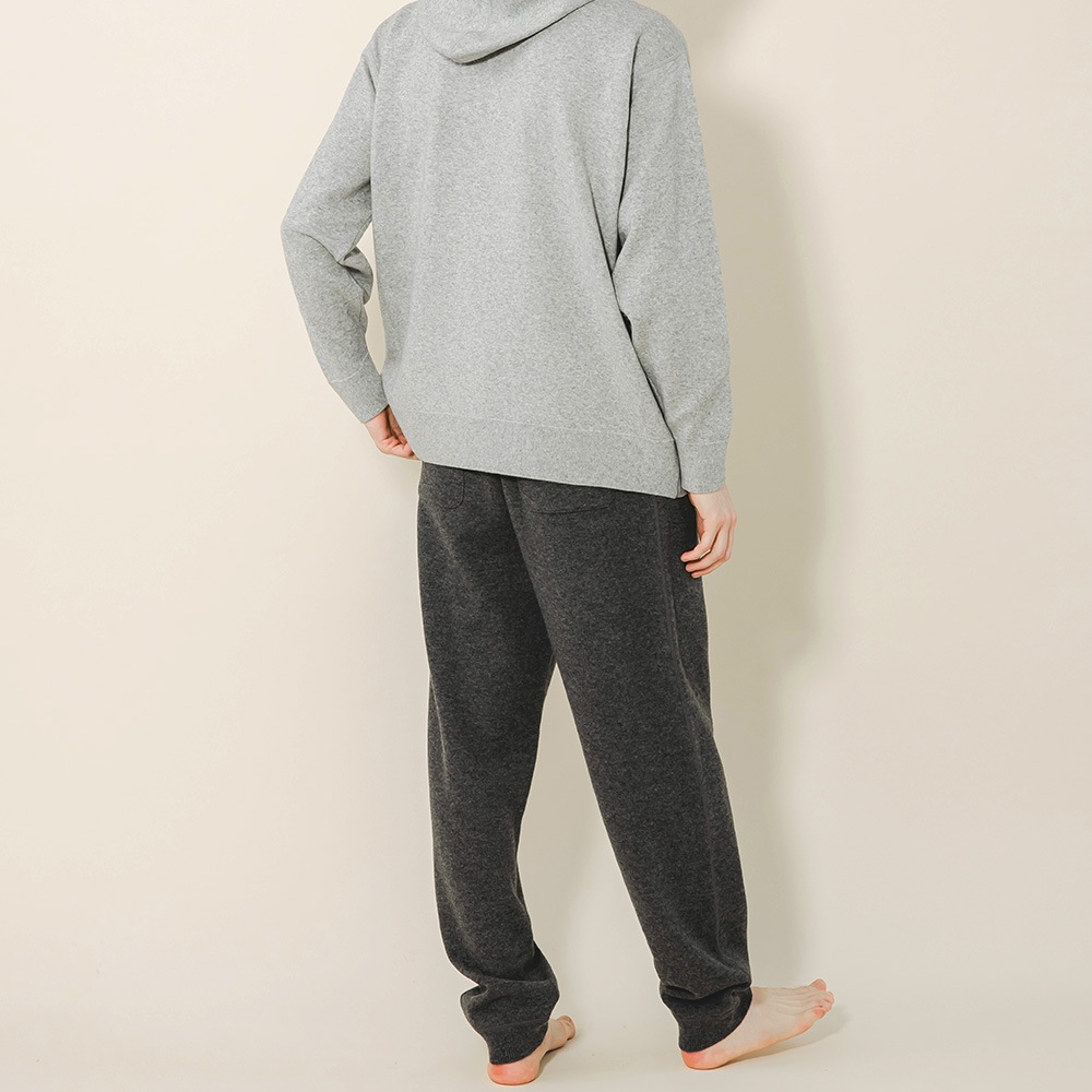 カシミヤ100％ スウェットパンツ