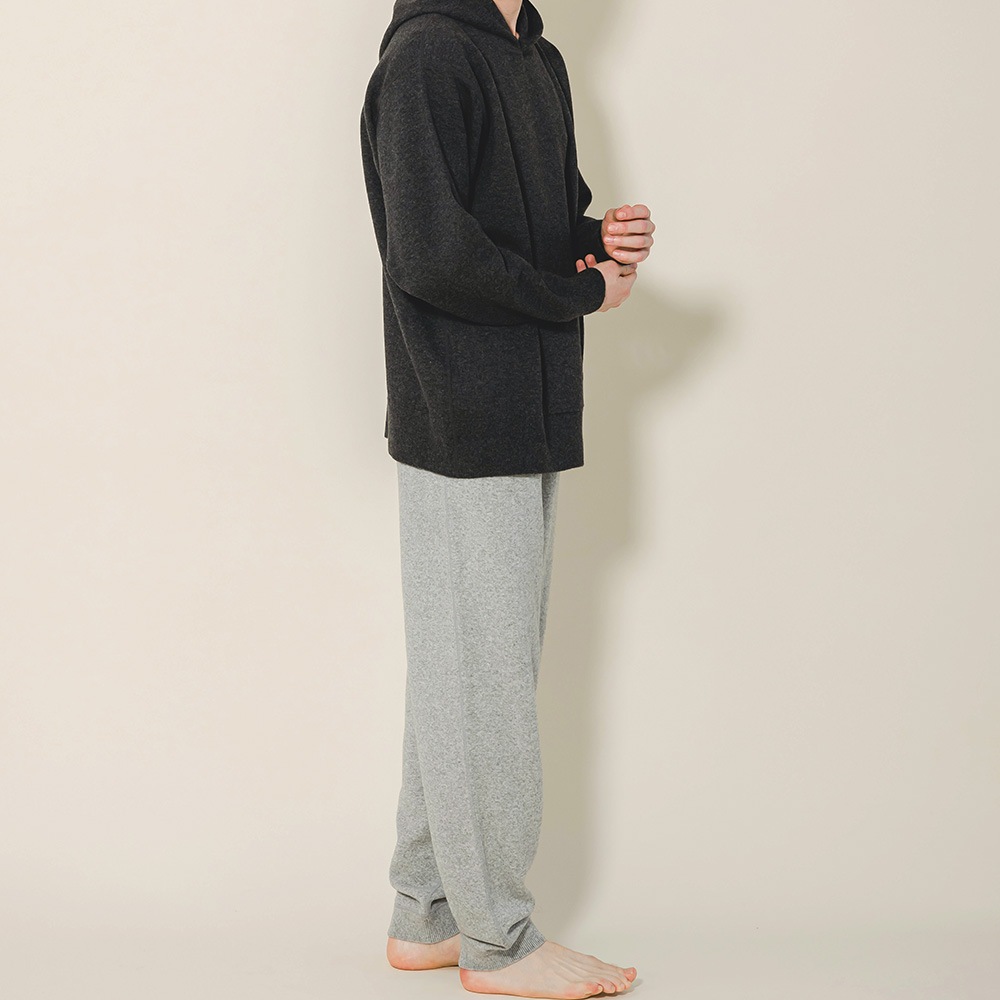 カシミヤ100％ スウェットパンツ