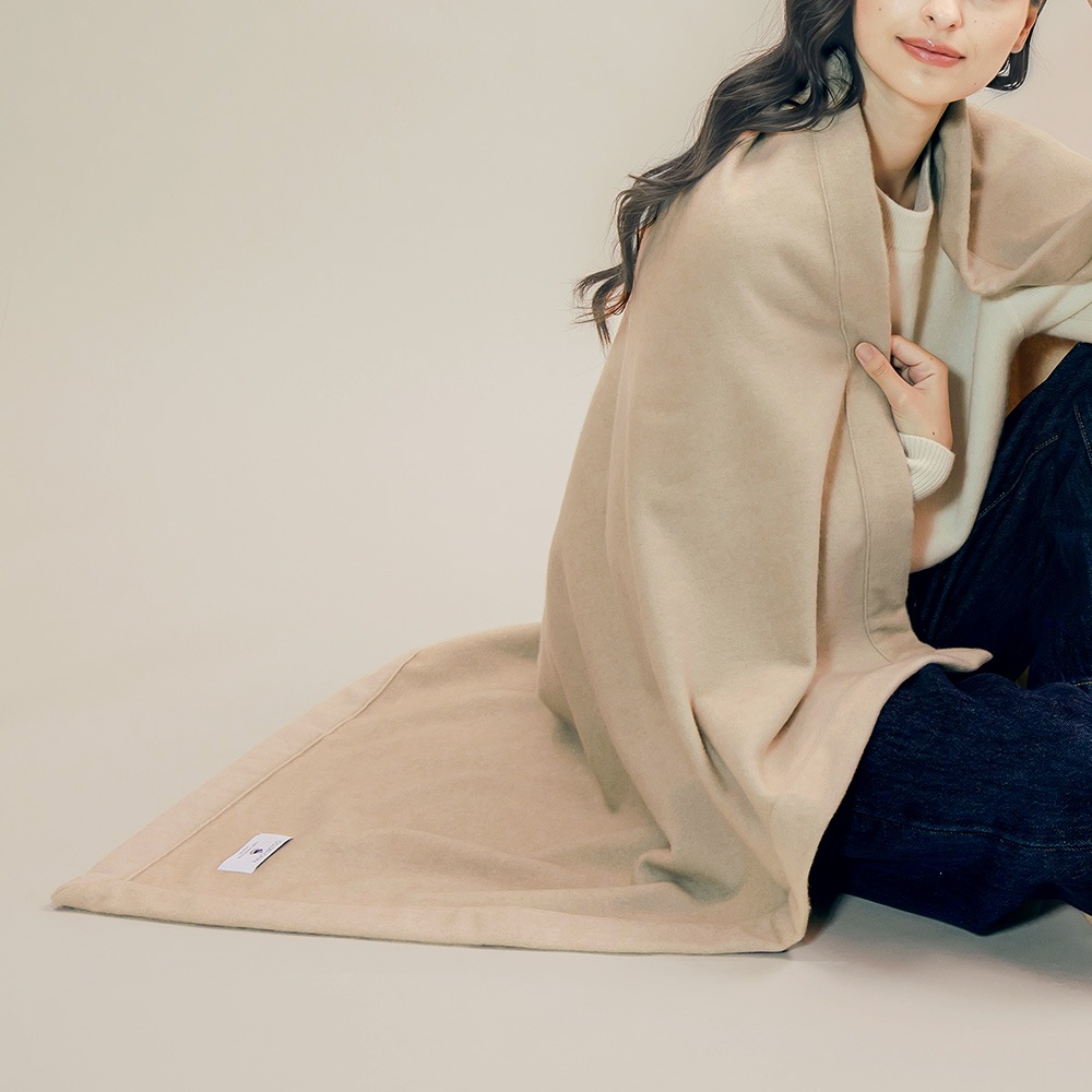 【限定商品】ゴールデンキャッシュ１００％　ハーフブランケット 495/コルク