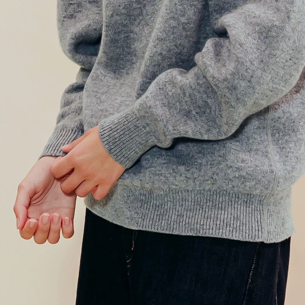 カシミヤ100％ Ｗフェイストレーナー