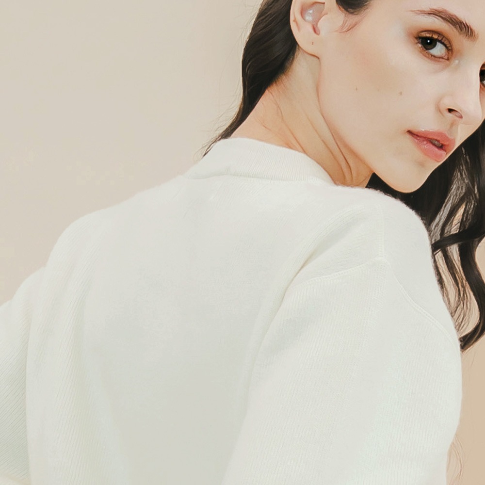 カシミヤ100％ Ｗフェイストレーナー