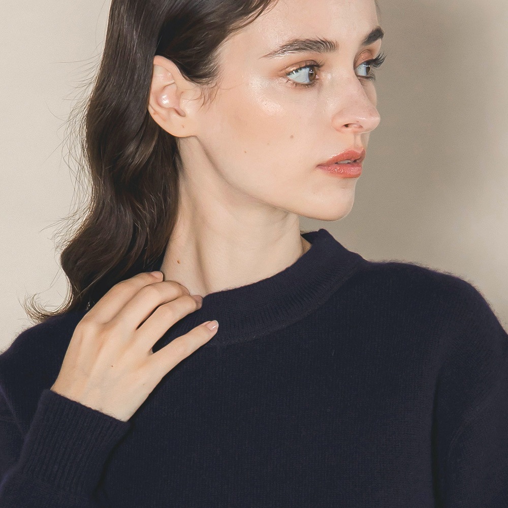 カシミヤ100％ Ｗフェイストレーナー