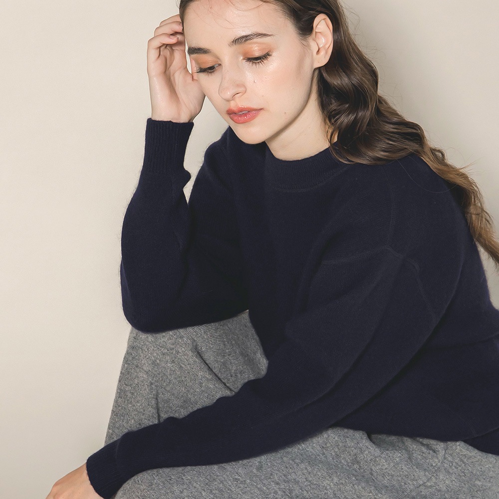 カシミヤ100％ Ｗフェイストレーナー