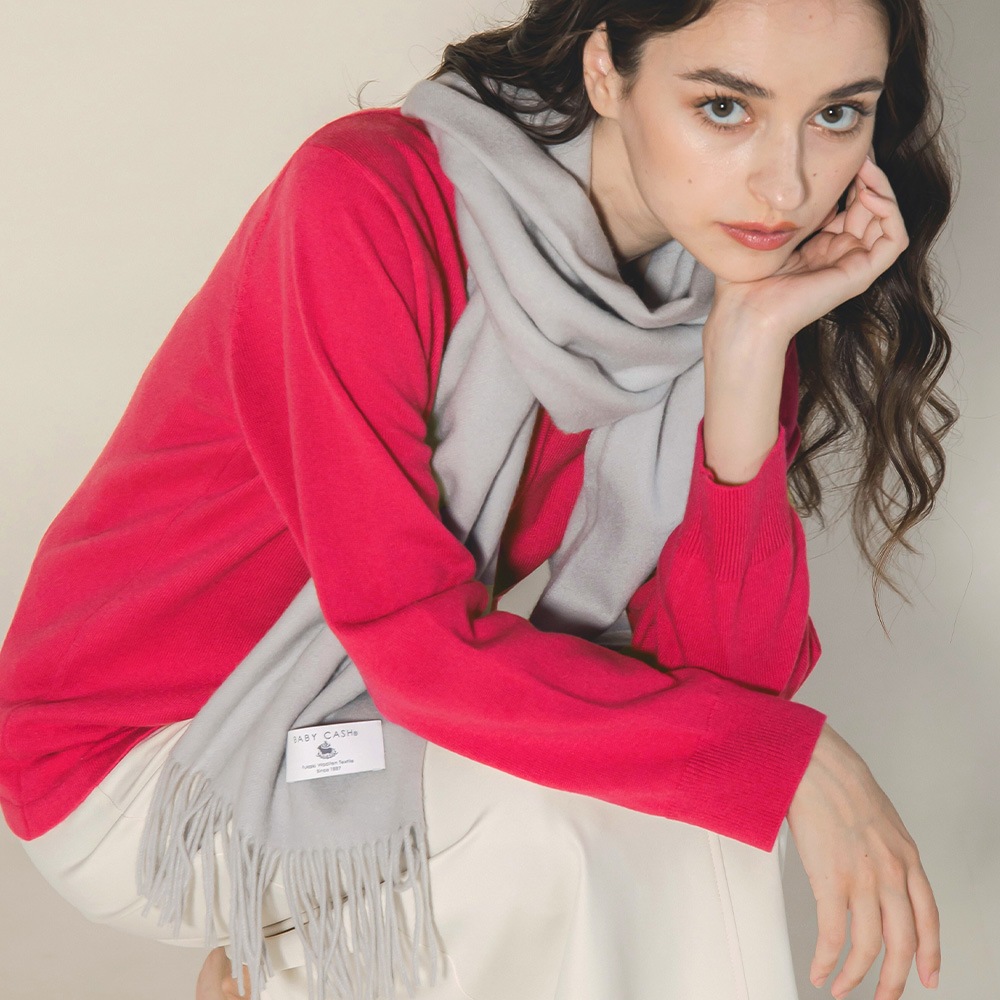 ベビーキャッシュ100％ ロングマフラー