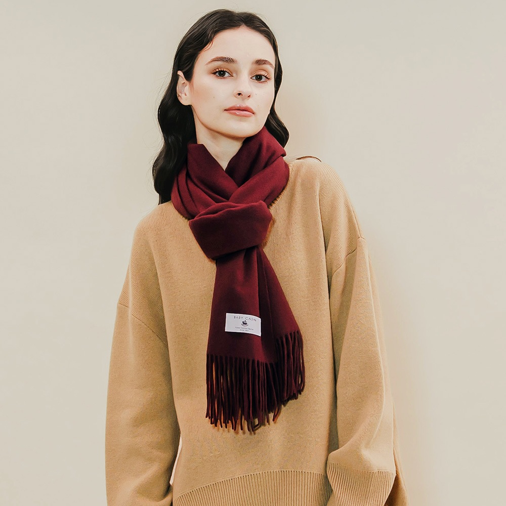 ベビーキャッシュ100％ ロングマフラー