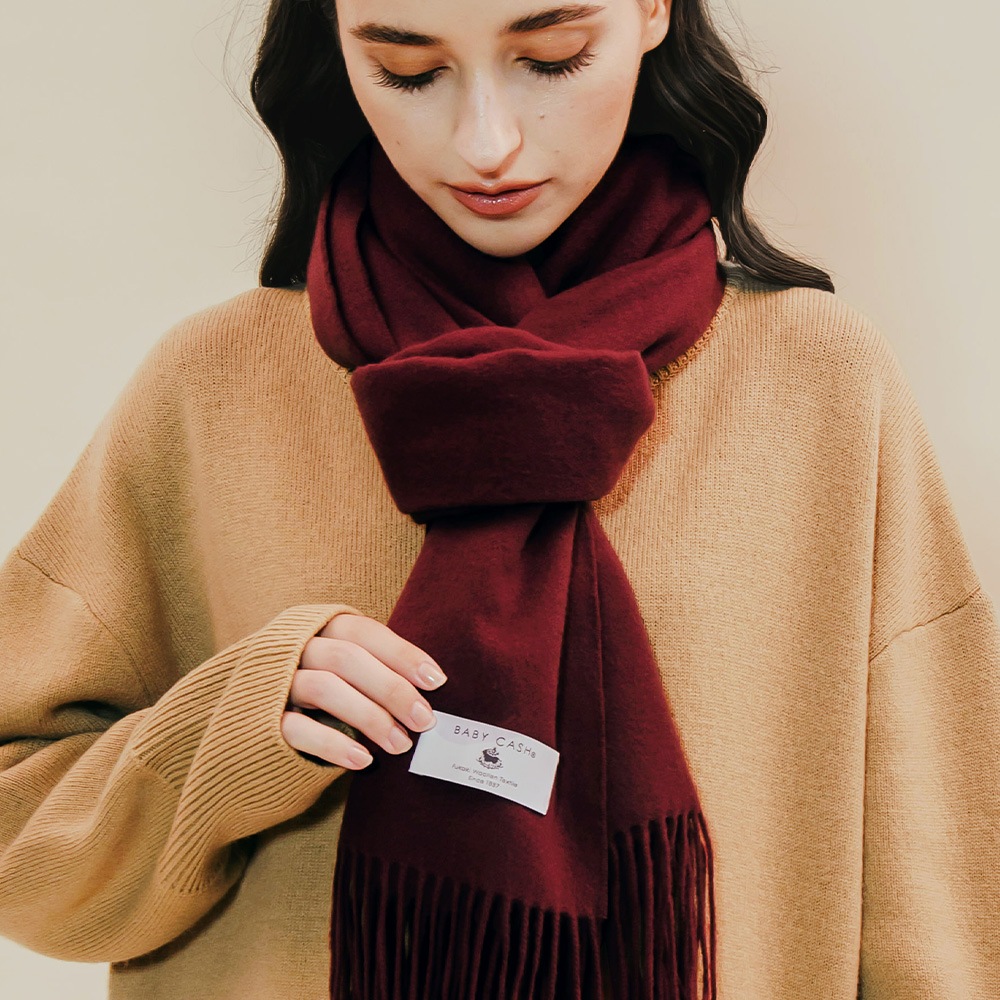 ベビーキャッシュ100％ ロングマフラー