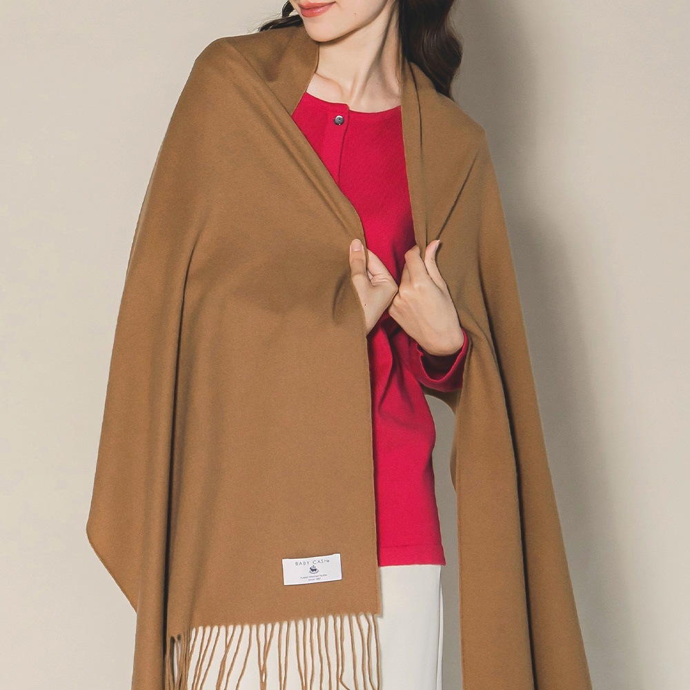 ベビーキャッシュ100％ ロングマフラー