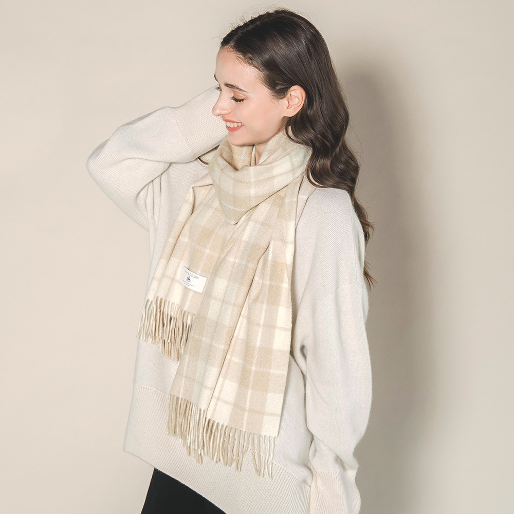 ベビー＆ゴールデン タータンストール 300/タータンチェック