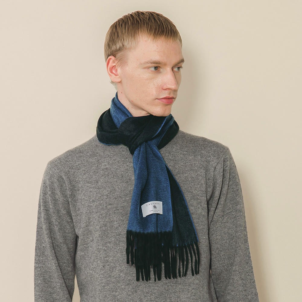 カシミヤ100％ シングルリバーミニマフラー | Muffler | FUKAKINET