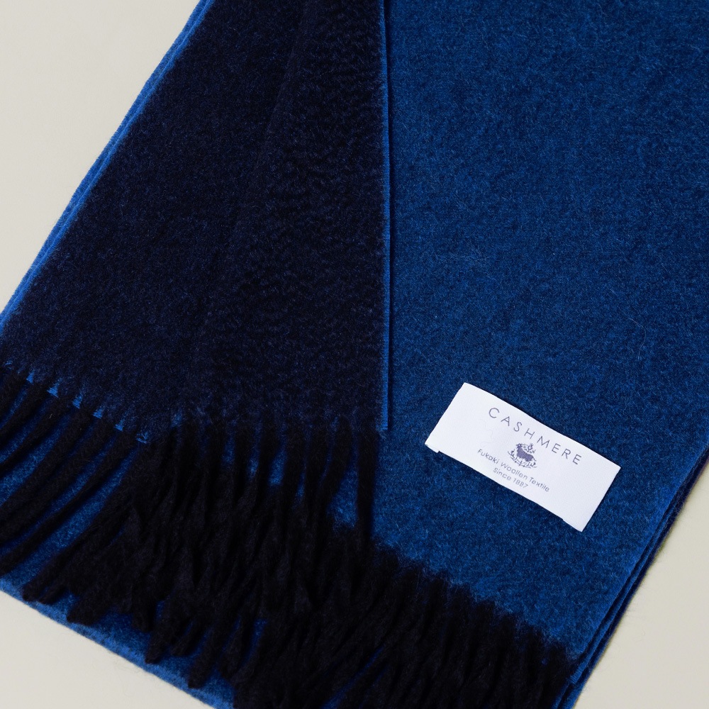 カシミヤ100％ シングルリバーミニマフラー | Muffler | FUKAKINET