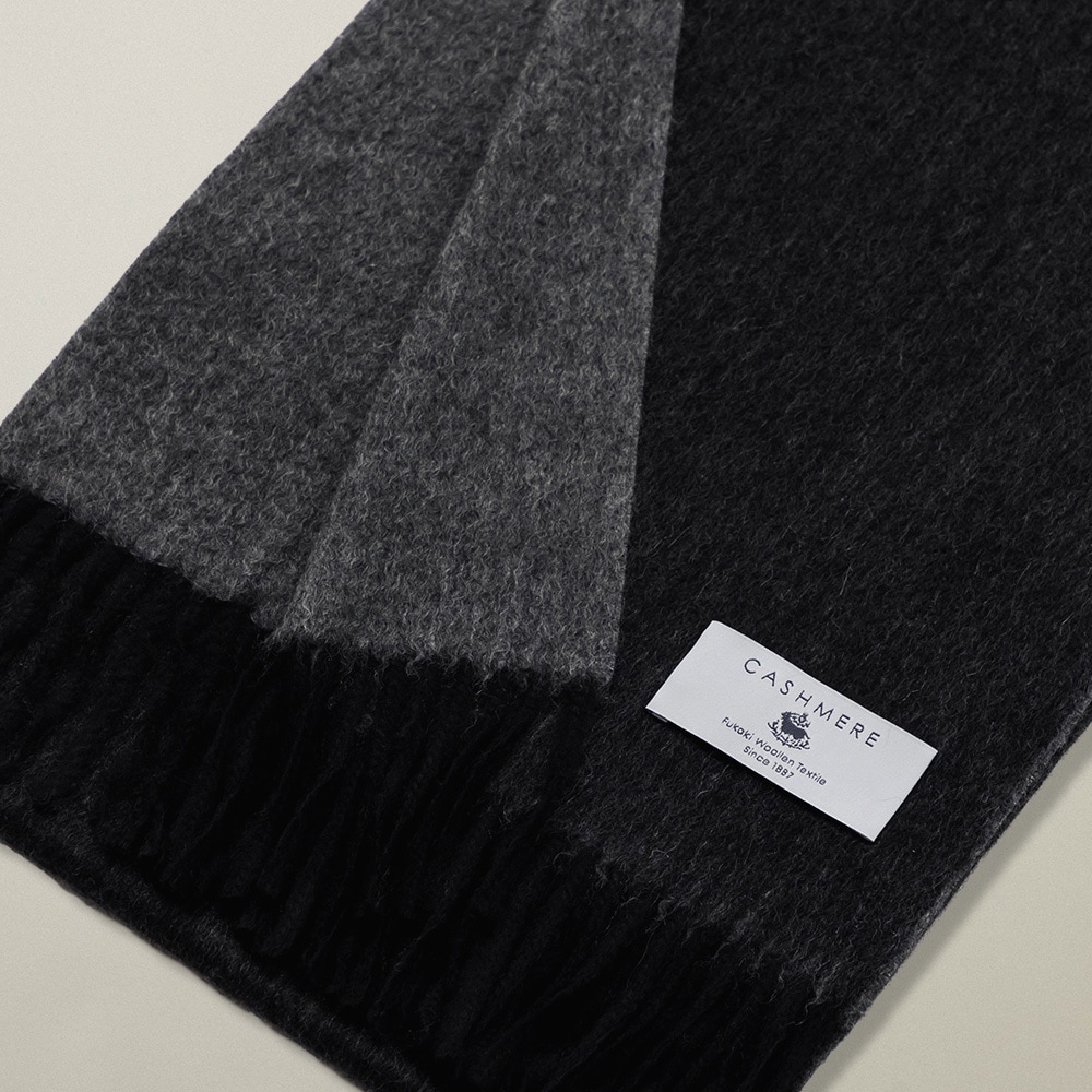 カシミヤ100％ シングルリバーミニマフラー | Muffler | FUKAKINET