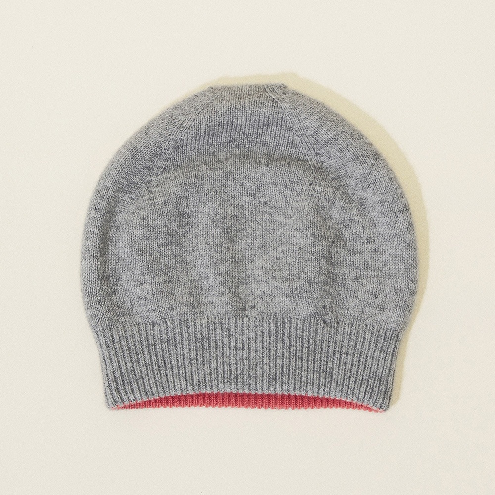 【専用】深喜毛織　カシミヤ100%リバーシブルニットベレー帽 カシミヤ100％ リバーシブルニットベレー帽＜強縮加工＞ | Other