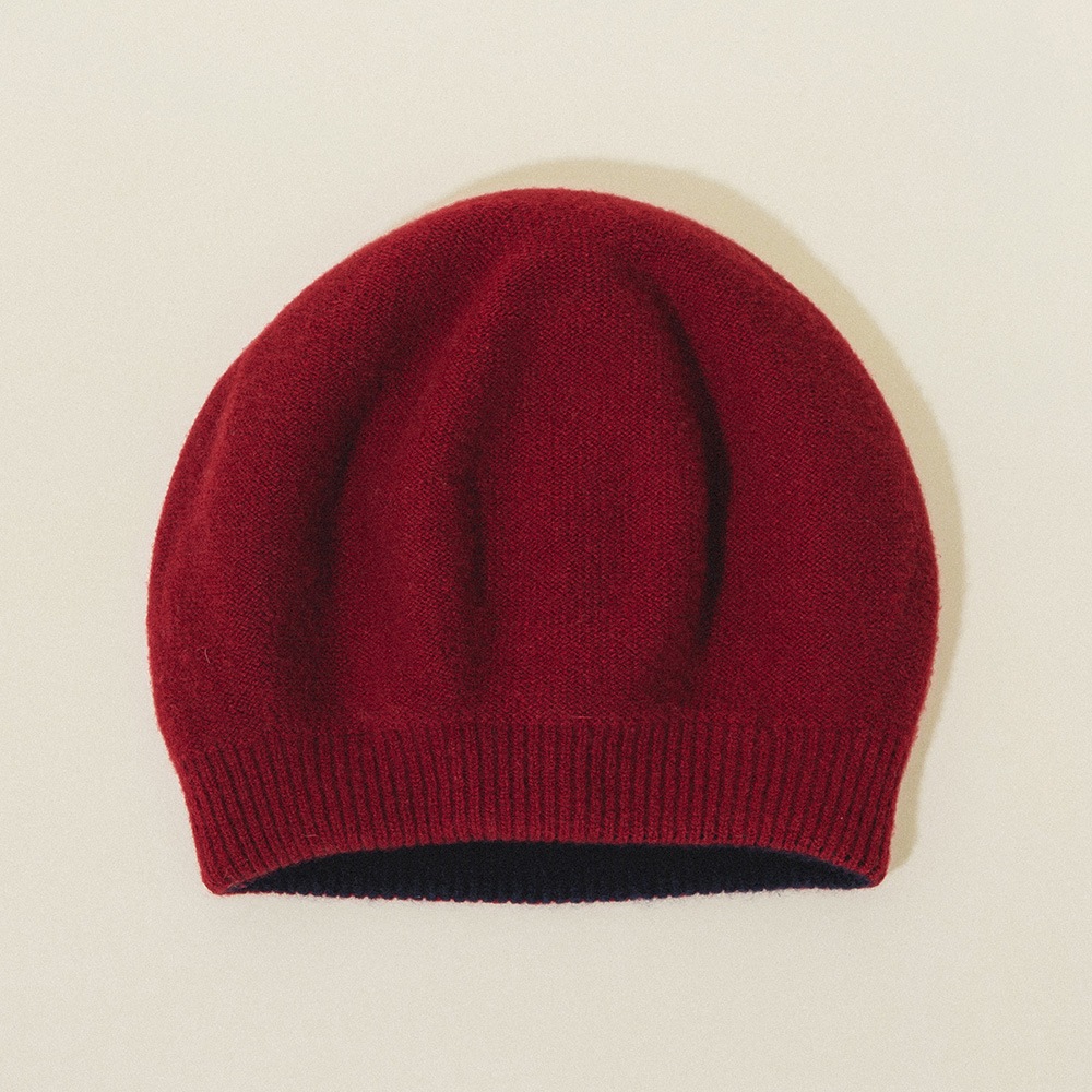 【AnSPINNEN】カシミア100%　ベレー帽 AnSPINNEN】カシミア100% ベレー帽 AnSPINNEN】カシミア100