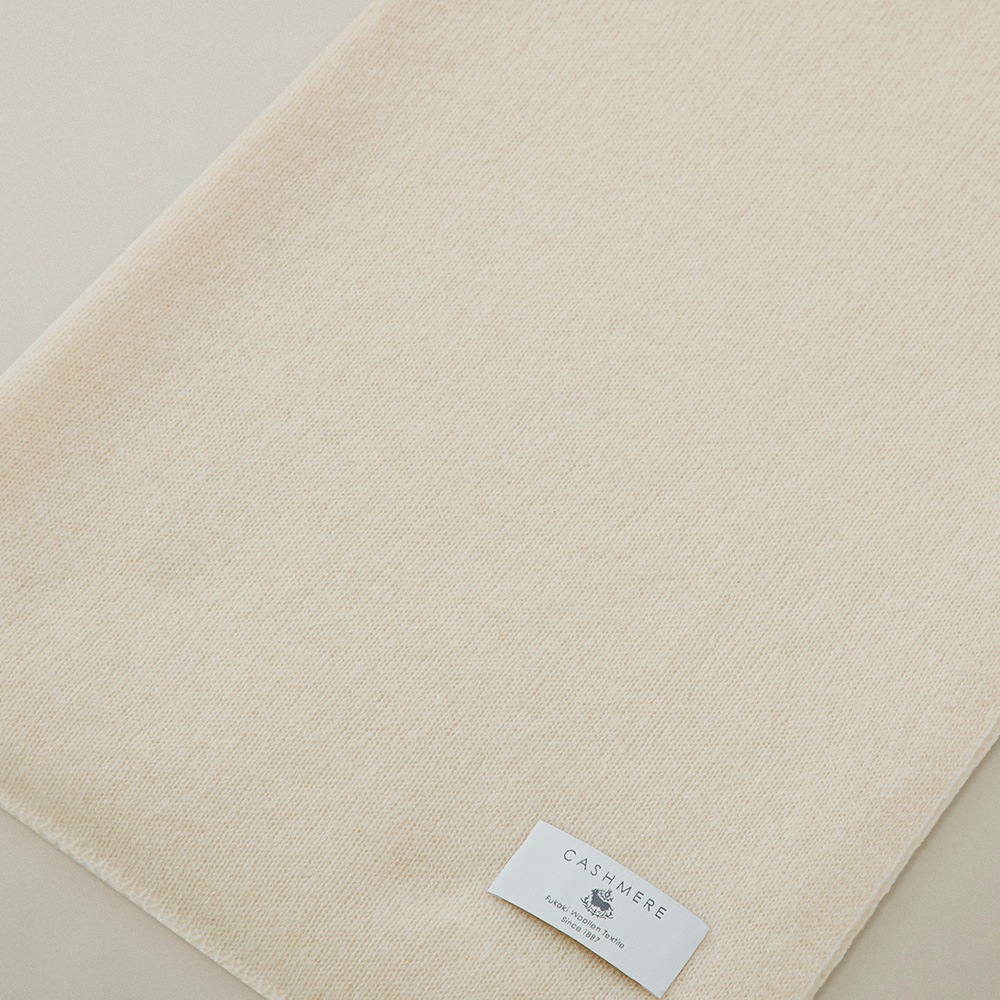 カシミヤ100％ ニットストール | Material,Cashmere | FUKAKINET