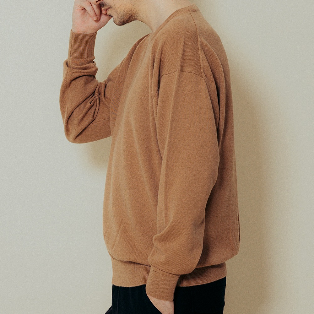 カシミヤ100％ クルーネック