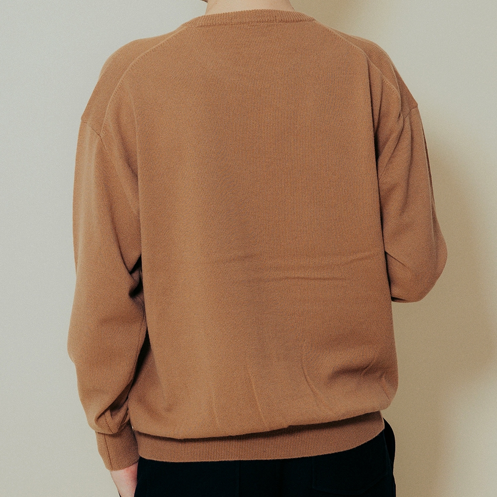 カシミヤ100％ クルーネック