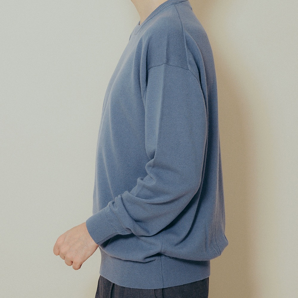 カシミヤ100％ クルーネック