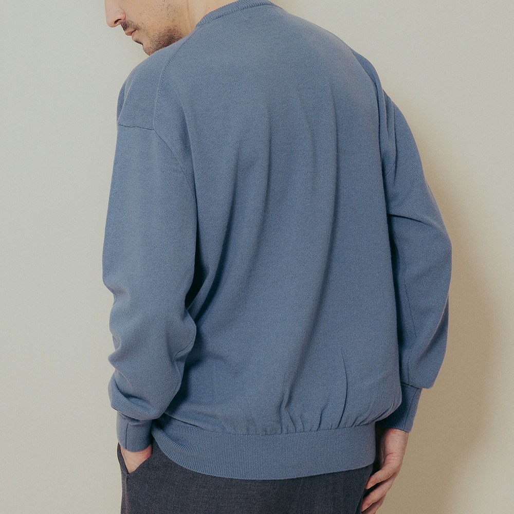 カシミヤ100％ クルーネック