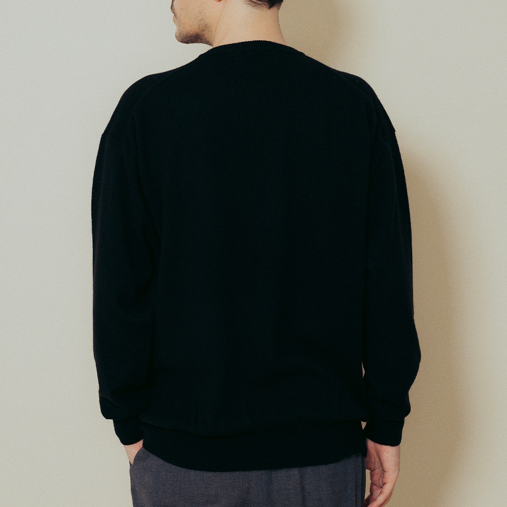 カシミヤ100％ クルーネック