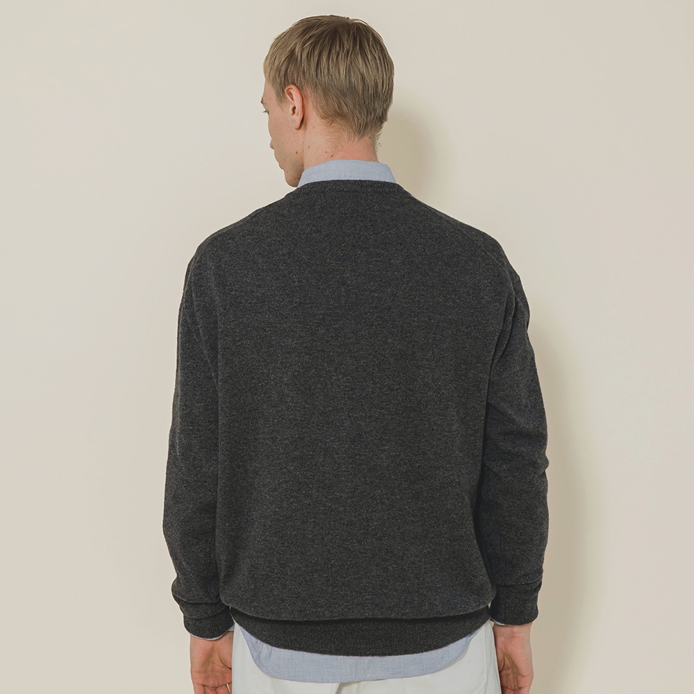 カシミヤ100％ クルーネック