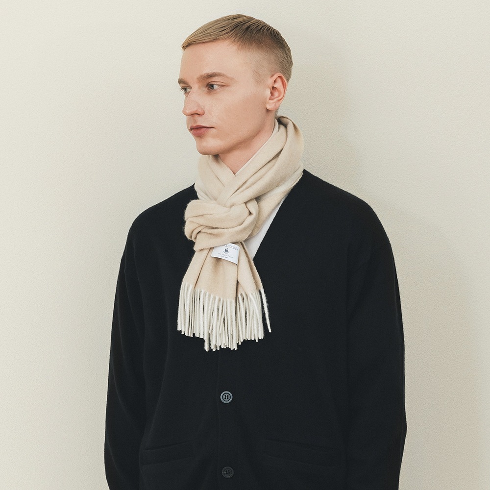 ベビー＆ゴールデン シングルリバーマフラー 400/ベージュ | Item