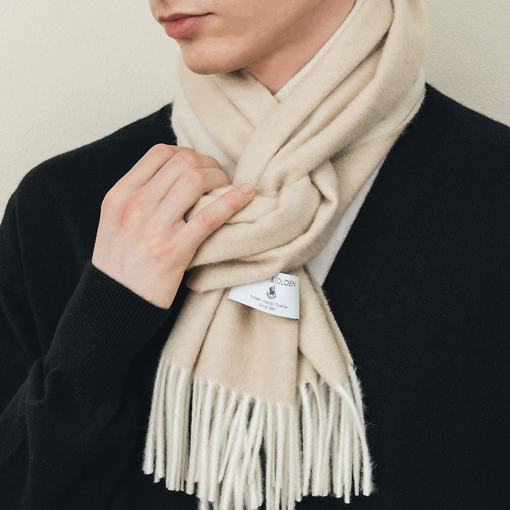 ベビー＆ゴールデン シングルリバーマフラー 400/ベージュ | Item