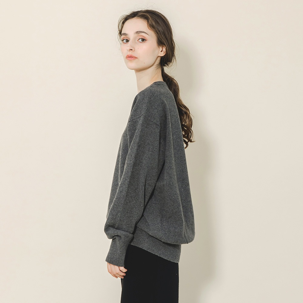 ベビーキャッシュ100％　クルーネック