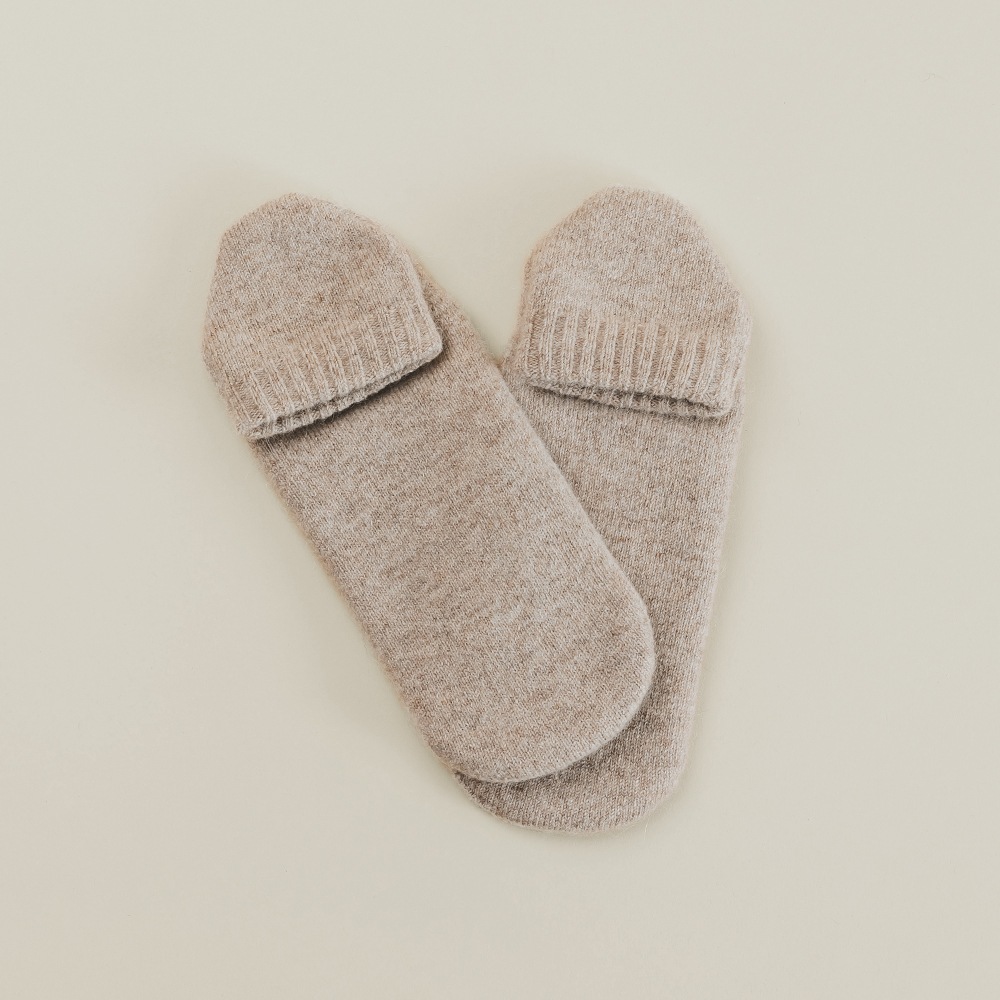 カシミヤ&ベビーアルパカ　ルームソックス