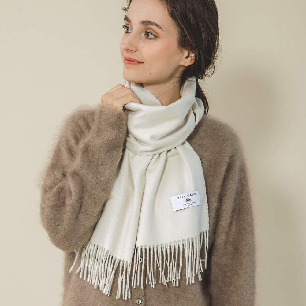 ベビーキャッシュ１００％　ウェーブマフラー