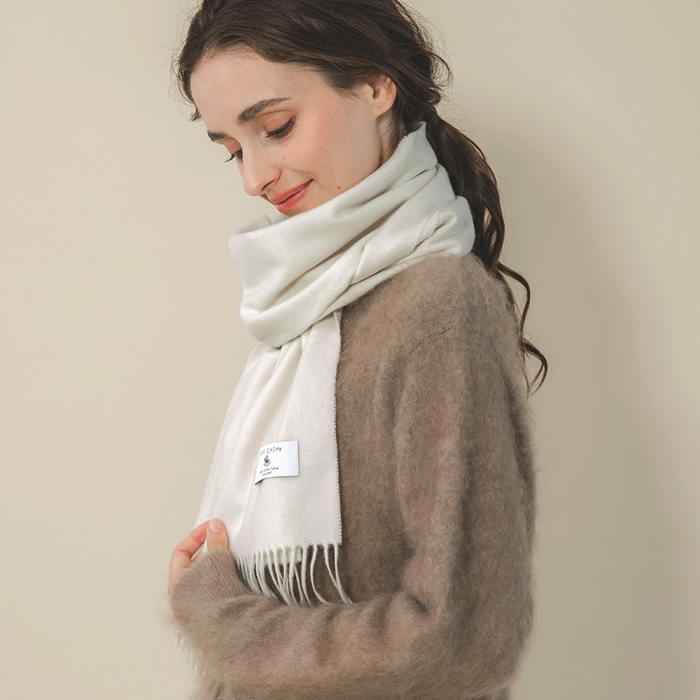 ベビーキャッシュ１００％　ウェーブマフラー