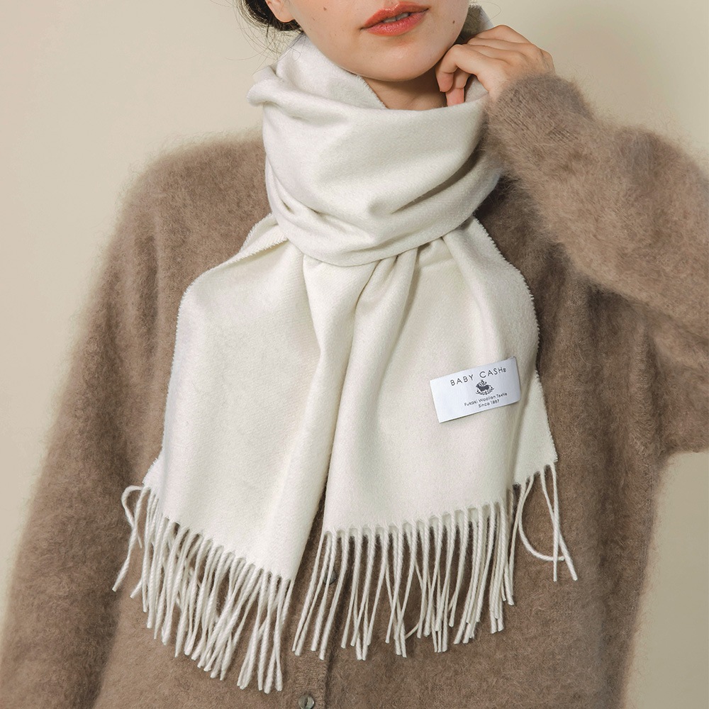 ベビーキャッシュ１００％　ウェーブマフラー