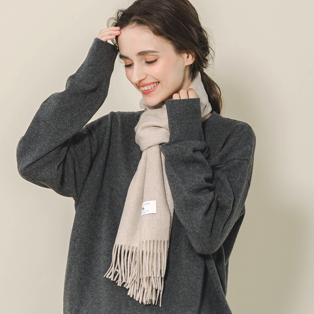 ベビーキャッシュ１００％　ウェーブマフラー