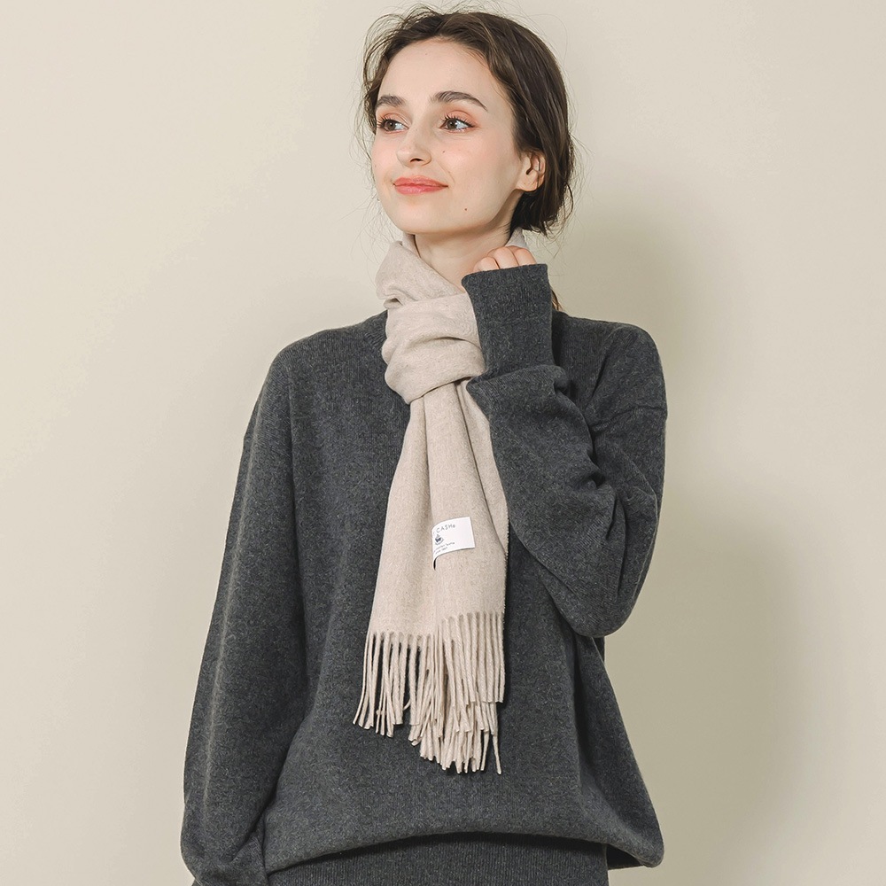 ベビーキャッシュ１００％　ウェーブマフラー