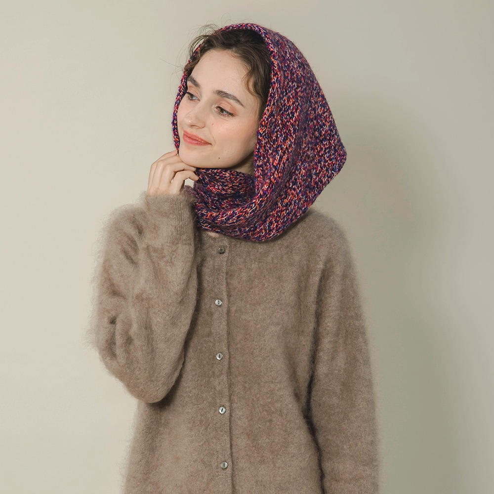 【限定商品】カシミヤシルク　トライアングルスカーフ