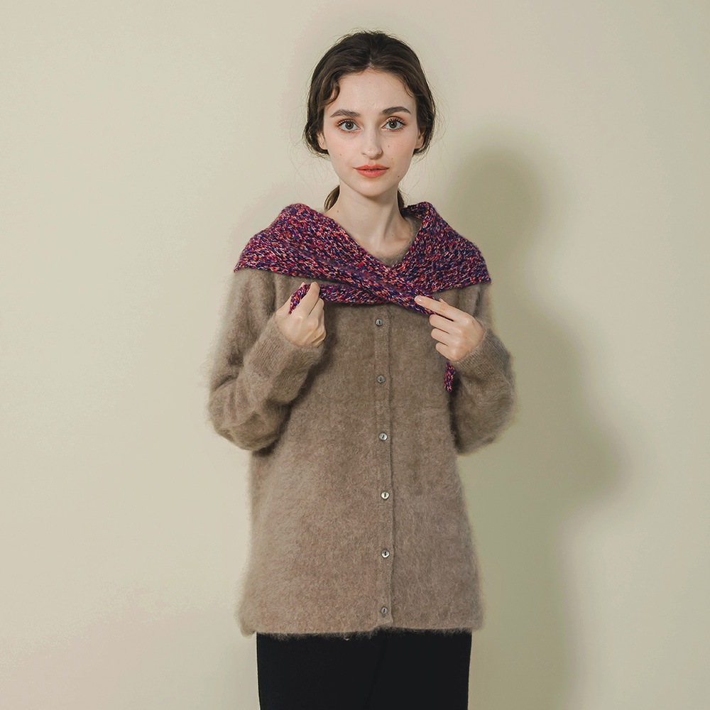 【限定商品】カシミヤシルク　トライアングルスカーフ