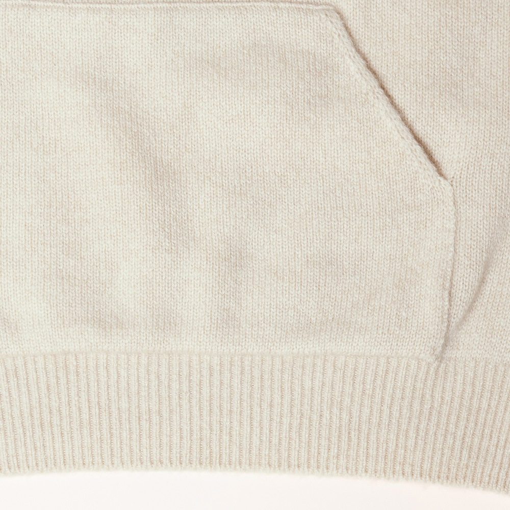 カシミヤ１００％　スヌードフーディ