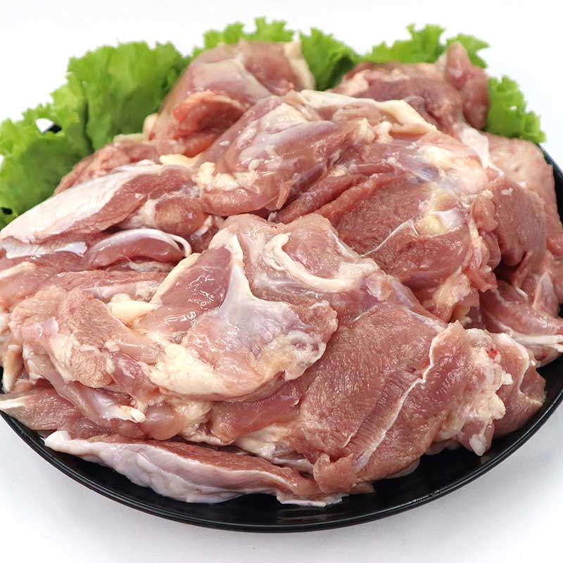 【長州黒かしわ】もも肉 1kg ≪冷凍≫