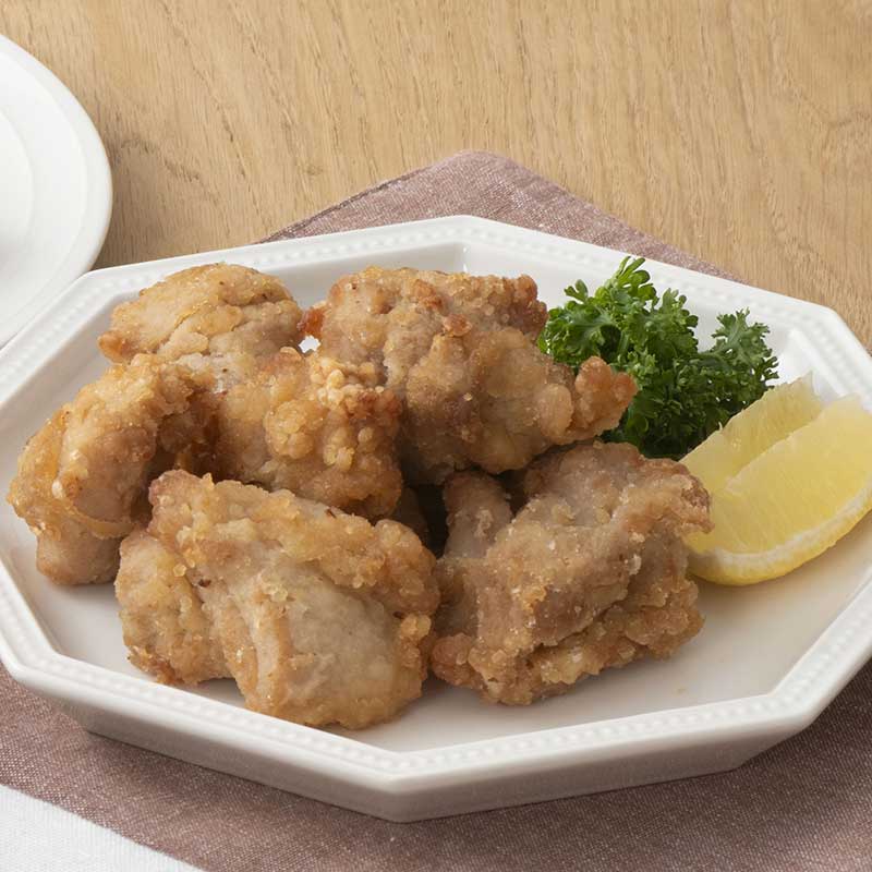 【長州どり】もも肉ジューシー唐揚げ 1kg ≪冷凍≫